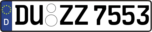 DU-ZZ7553