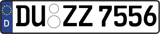 DU-ZZ7556