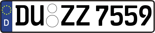DU-ZZ7559
