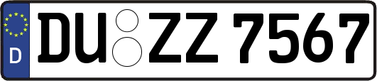 DU-ZZ7567