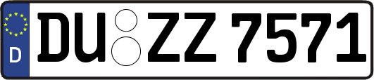DU-ZZ7571