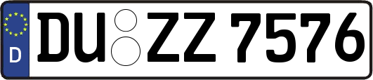 DU-ZZ7576