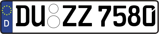 DU-ZZ7580