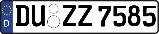 DU-ZZ7585