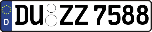 DU-ZZ7588