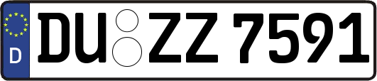DU-ZZ7591