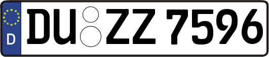 DU-ZZ7596