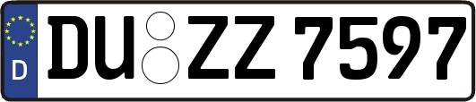 DU-ZZ7597