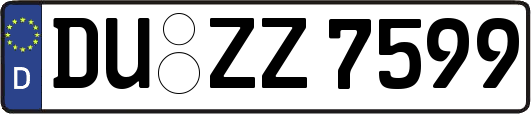 DU-ZZ7599