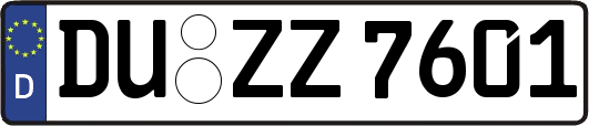 DU-ZZ7601