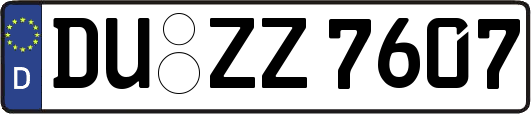 DU-ZZ7607