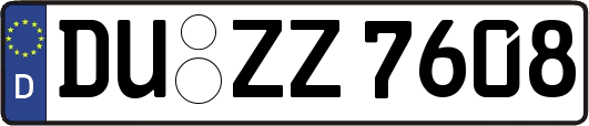 DU-ZZ7608