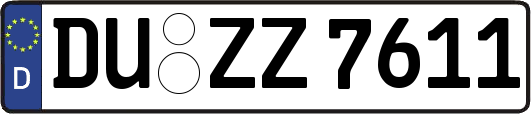 DU-ZZ7611