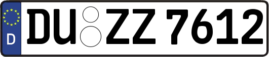 DU-ZZ7612