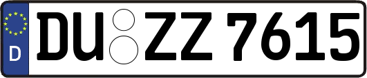 DU-ZZ7615