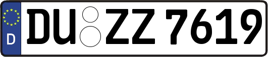 DU-ZZ7619