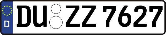 DU-ZZ7627