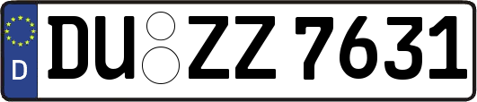 DU-ZZ7631