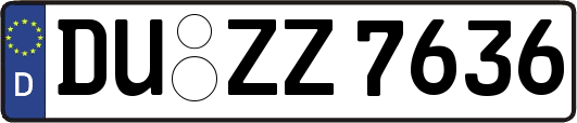 DU-ZZ7636