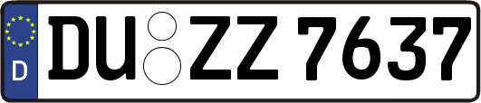 DU-ZZ7637