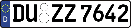 DU-ZZ7642