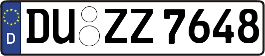 DU-ZZ7648