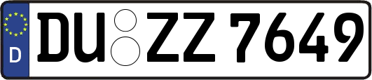 DU-ZZ7649