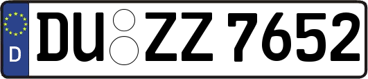 DU-ZZ7652