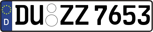 DU-ZZ7653