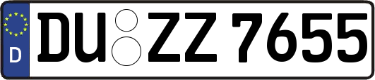 DU-ZZ7655