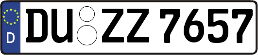 DU-ZZ7657