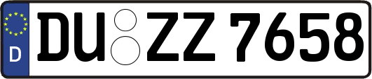 DU-ZZ7658