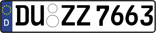 DU-ZZ7663