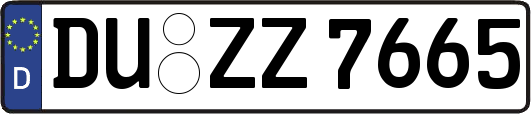 DU-ZZ7665