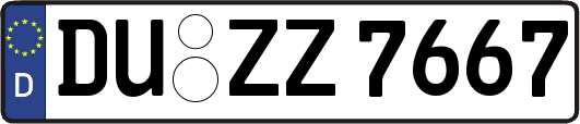 DU-ZZ7667