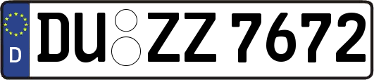 DU-ZZ7672