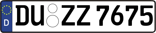 DU-ZZ7675