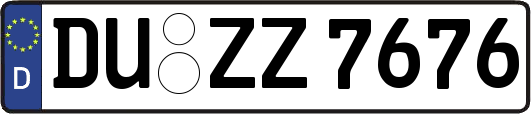 DU-ZZ7676