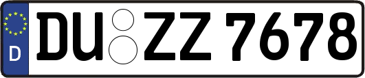 DU-ZZ7678
