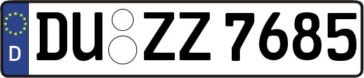 DU-ZZ7685