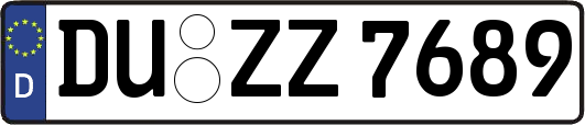 DU-ZZ7689