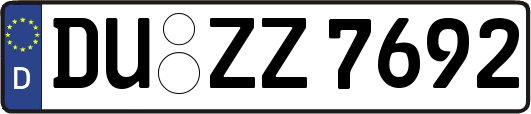 DU-ZZ7692