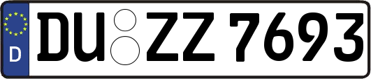 DU-ZZ7693