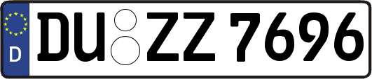 DU-ZZ7696