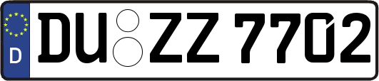 DU-ZZ7702