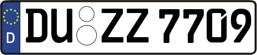 DU-ZZ7709