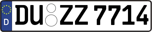DU-ZZ7714
