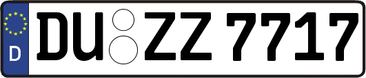 DU-ZZ7717