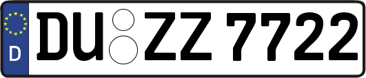 DU-ZZ7722