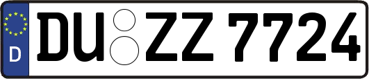 DU-ZZ7724